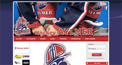 Desktop Screenshot of hockeyaylmer.com
